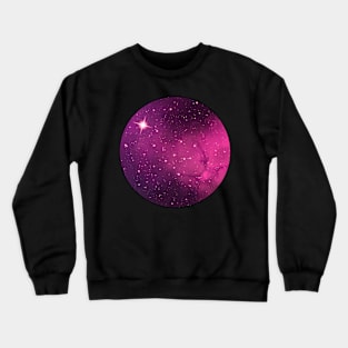 Galaxy Circle (Red) Crewneck Sweatshirt